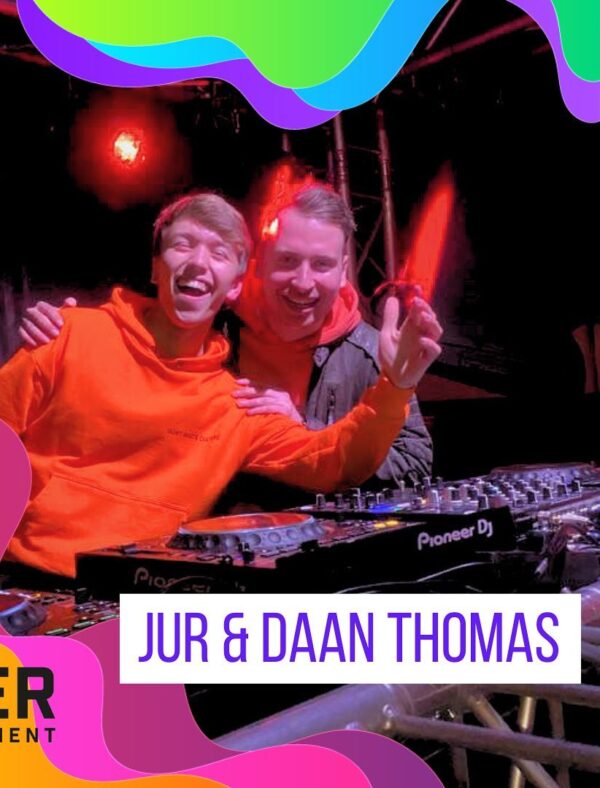 DJ Daan Thomas en DJ Jur